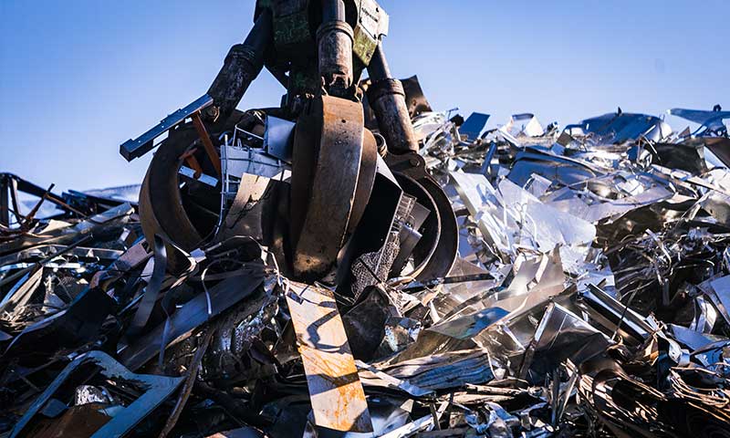 Scrap metal recycling